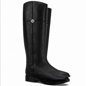 Tory Burch Black Jolie Riding Boot Size 9.5